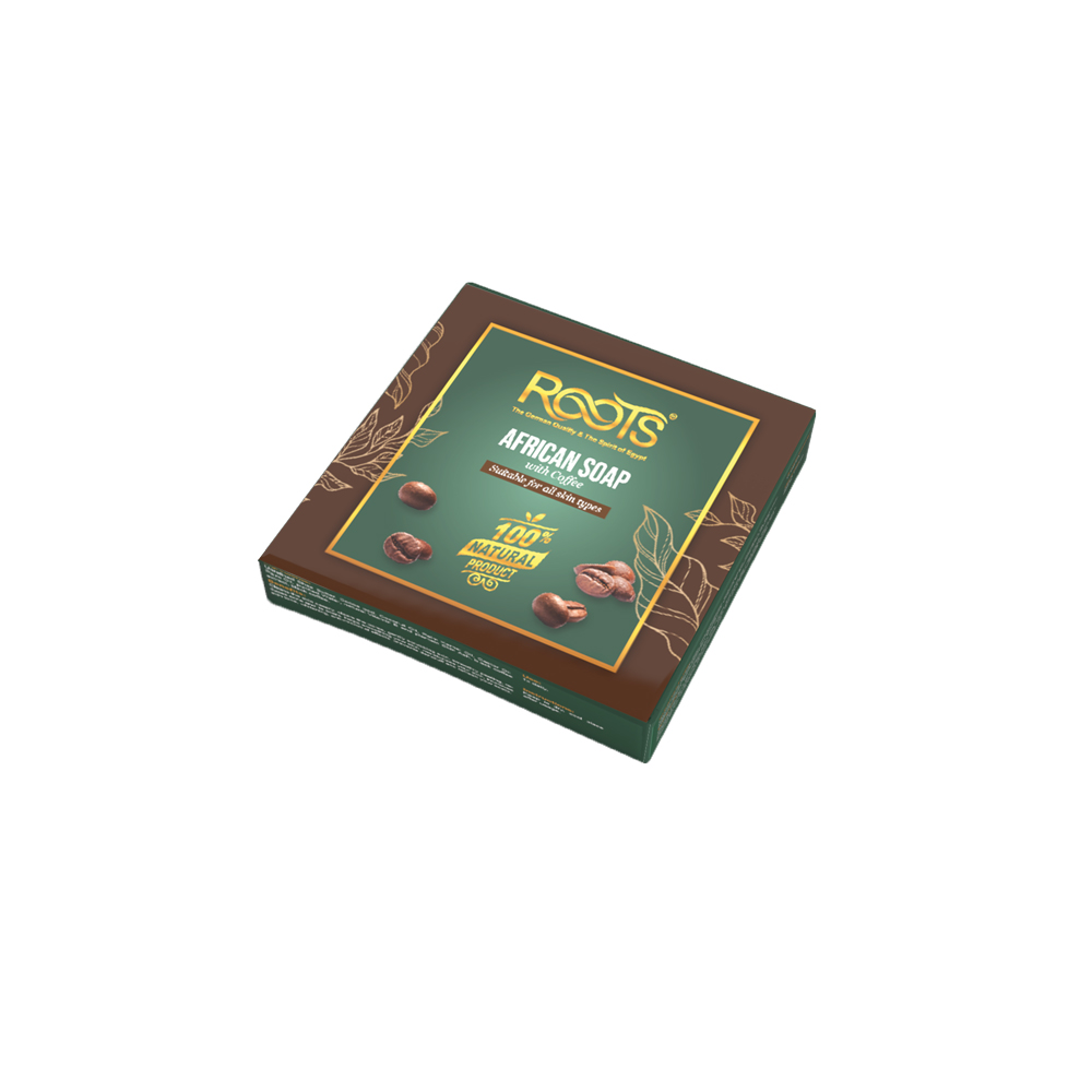 الصابونة الأفريقية بالقهوة السوداء | لتوحيد وتفتيح البشرة